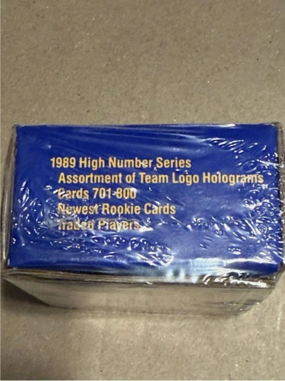 1989 Upper Deck Baseball Cards High Series Factory Sealed Box
